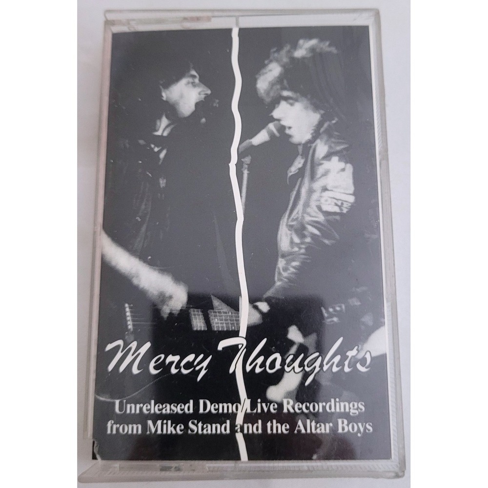 Altar Boys Mike Stand Mercy Thoughts Cassette Tape 1990 Chrome Punk Rock VTG